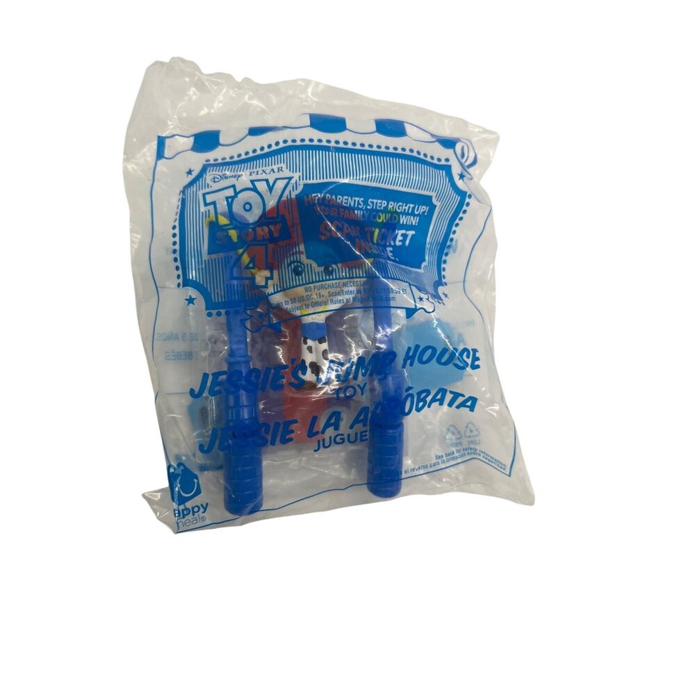 McDonalds Happy Meal Toy Story 4 Jessies Jump House Toy New Sealed #7